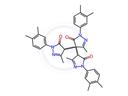 Chemical structure of Eltrombopag Olamineg Impurity 74