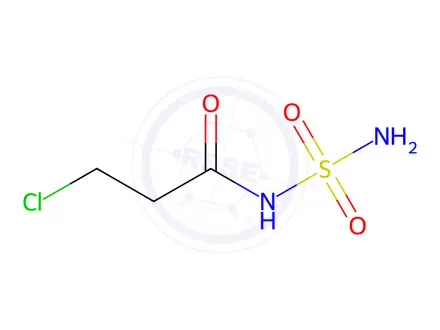 Chemical structure of Famotidine