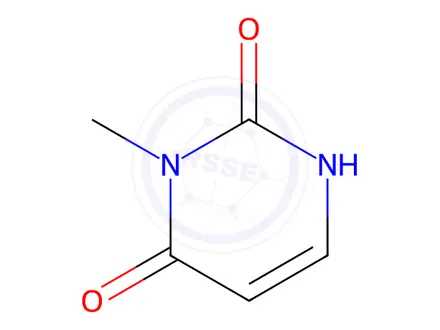 Chemical structure of Uracil Impurity 66
