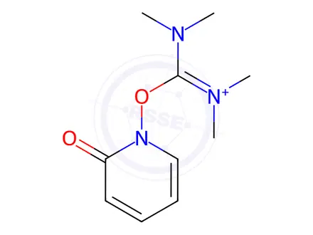 Chemical structure of HPTU