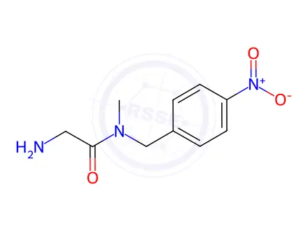 Chemical structure of 2-Amino-N-methyl-N-(4-nitrobenzyl)acetamide