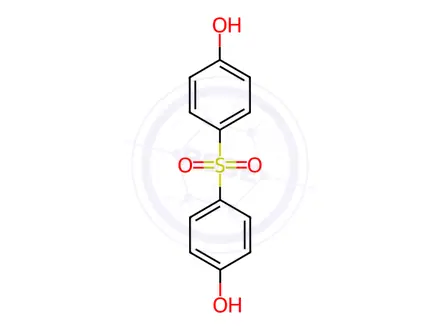 Chemical structure of Bisphenol S