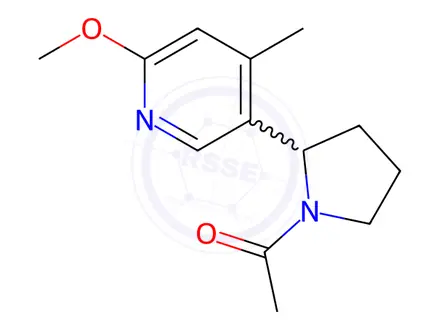 Chemical structure of 1-(2-(6-Methoxy-4-methylpyridin-3-yl)pyrrolidin-1-yl)ethanone