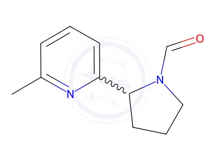 Chemical structure of 2-(6-Methylpyridin-2-yl)pyrrolidine-1-carbaldehyde