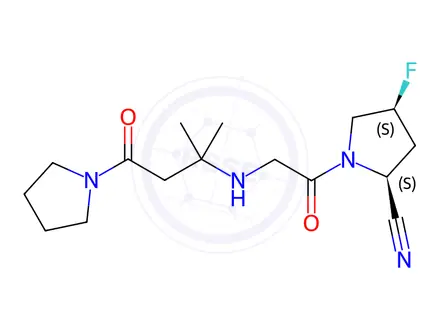 Chemical structure of Prusogliptin