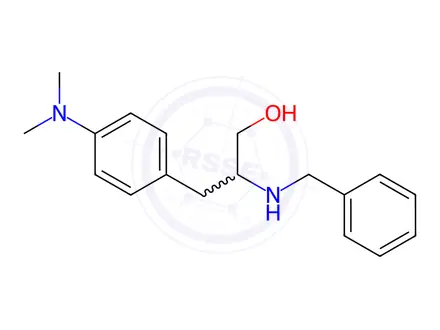 Chemical structure of 2-(Benzylamino)-3-[4-(dimethylamino)phenyl]-1-propanol