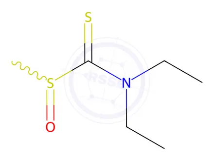 Chemical structure of Disulfiram Impurity 2