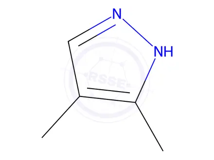 Chemical structure of 4,5-Dimethyl-1H-pyrazole