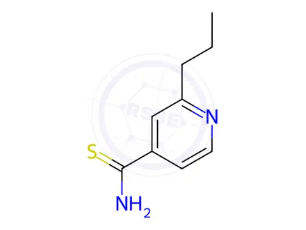 Chemical structure of Ethionamide Impurity 3 (Ethionamide EP Impurity C)