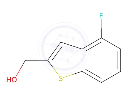 Chemical structure of (4-Fluorobenzo[b]thiophen-2-yl)methanol