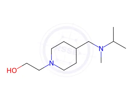 Chemical structure of 2-(4-((Isopropyl(methyl)amino)methyl)piperidin-1-yl)ethanol