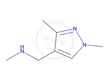 Chemical structure of [(1,3-dimethyl-1h-pyrazol-4-yl)methyl](methyl)amine