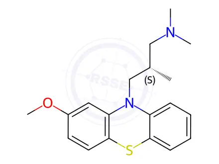Chemical structure of Dextro Mepromazine