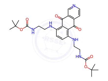 Chemical structure of Pixantrone Impurity 6