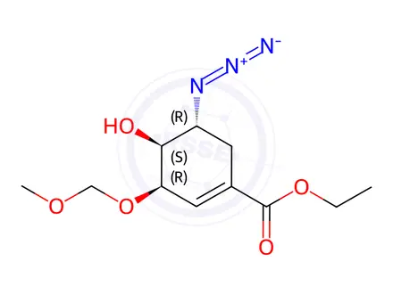 Chemical structure of Oseltamivir Phosphate Impurity 10