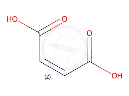 Chemical structure of MALEIC ACID MONOSODIUM SALT