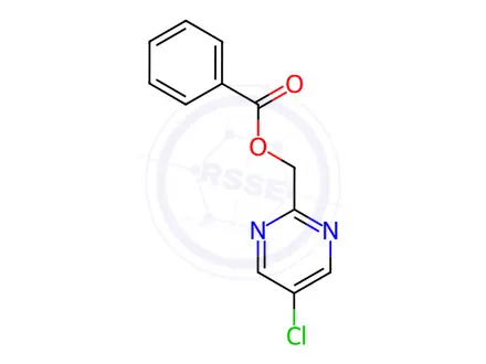 Chemical structure of (5-Chloro-2-pyrimidyl)methyl Benzoate