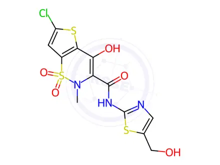 Chemical structure of Lornoxicam Impurity 14