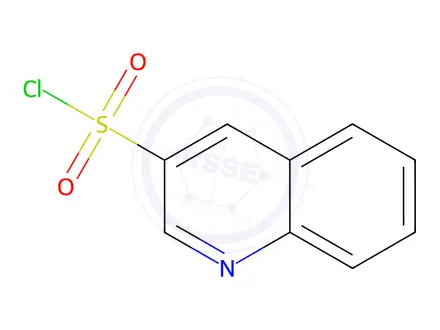 Chemical structure of Quinoline-3-sulfonyl Chloride