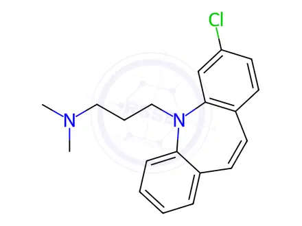 Chemical structure of Clomipramine EP Impurity C