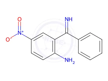 Chemical structure of Oxazepam Impurity 34