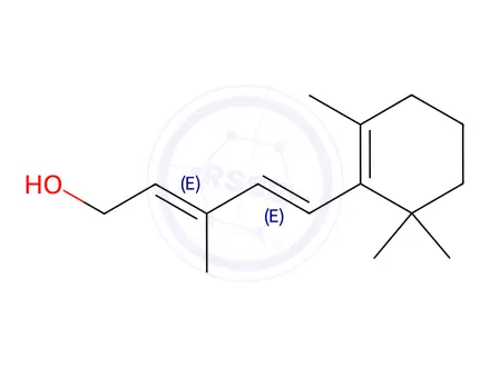 Chemical structure of Vitamin A Impurity 78