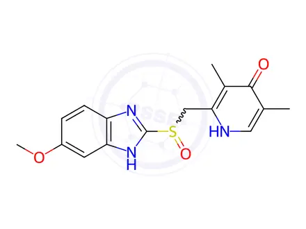 Chemical structure of Omeprazole Impurity 27