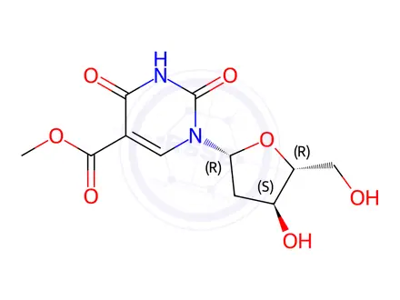 Chemical structure of Trifluridine Impurity 10