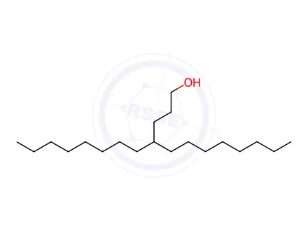 Chemical structure of 4-Octyl-1-dodecanol