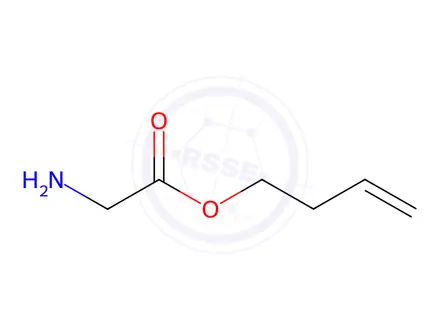 Chemical structure of But-3-enyl 2-aminoacetate 4-methylbenzenesulfonate