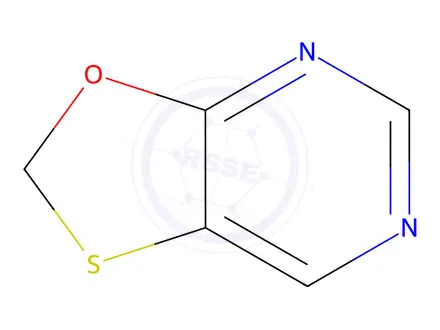 Chemical structure of [1,3]Oxathiolo[5,4-d]pyrimidine