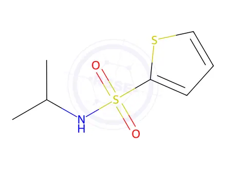 Chemical structure of Thiophene-2-sulfonic acid isopropylaMide