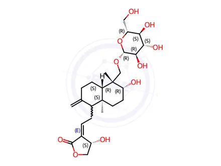 Chemical structure of Andrographolide Impurity 4