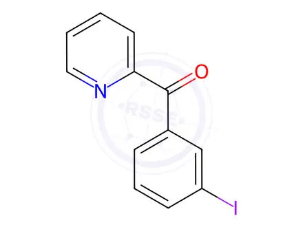 Chemical structure of (3-Iodophenyl)(pyridin-2-yl)methanone