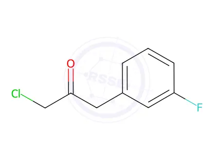 Chemical structure of 1-Chloro-3-(3-fluorophenyl)propan-2-one