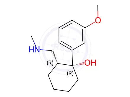Chemical structure of N-Desmethyltramadol Hydrochloride