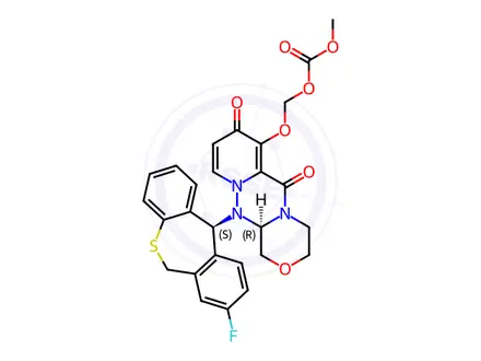 Chemical structure of Baloxavir Impurity 61