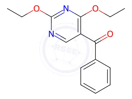 Chemical structure of (2,4-Diethoxypyrimidin-5-yl)(phenyl)methanone
