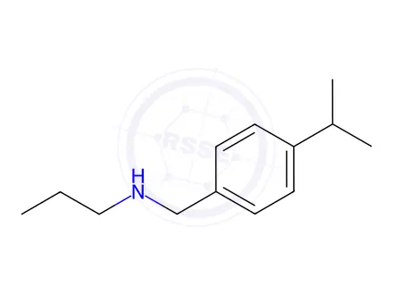 Chemical structure of {[4-(Propan-2-yl)phenyl]methyl}(propyl)amine