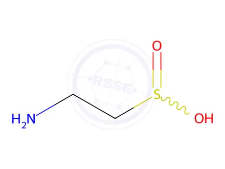 Chemical structure of Taurine Impurity 1 (Hypotaurine)