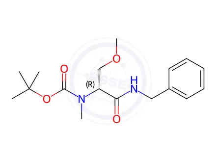 Chemical structure of Lacosamide Impurity 12