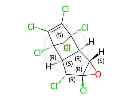 Chemical structure of Chlordane Impurity 2