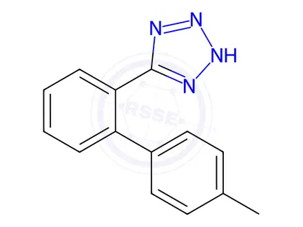 Chemical structure of Valsartan Impurity 40