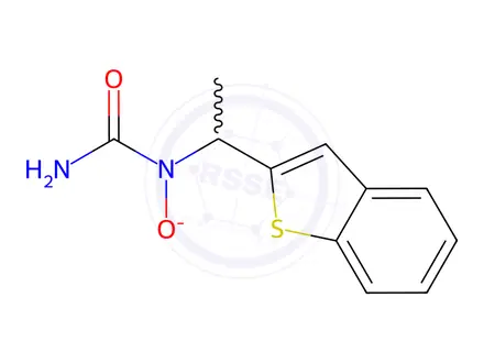 Chemical structure of Zileuton Sodium