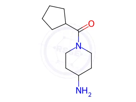 Chemical structure of (4-Aminopiperidin-1-yl)(cyclopentyl)methanone
