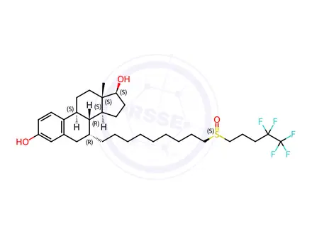 Chemical structure of Fulvestrant Impurity 48