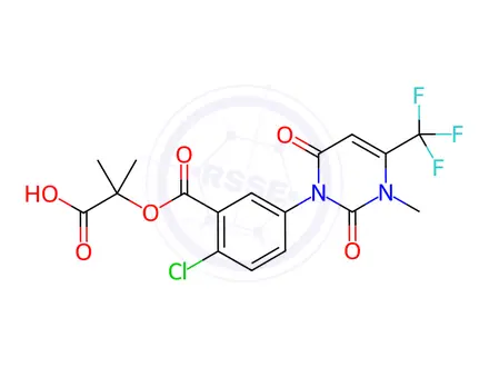 Chemical structure of Butafenacil Impurity 3