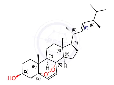Chemical structure of Ergosterol Impurity 2