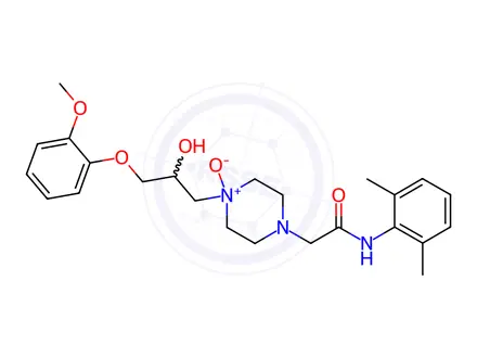 Chemical structure of Ranolazine Impurity 8