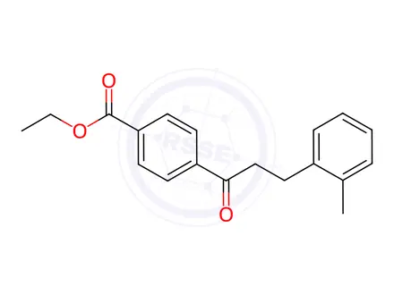 Chemical structure of 4'-Carboethoxy-3-(2-methylphenyl)propiophenone